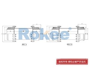 RODT带中间接管鼓形齿式联轴器